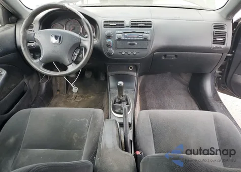 2004 Honda Civic Ex z USA, uszkodzony, nr VIN 1HGEM219X4L059436